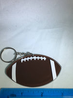 FOOTBALL KEYCHAIN -- coach keychain -- football season