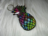 Pineapple Keychain -- Multicolored --