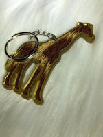 GIRAFFE KEYCHAIN -- Blue --