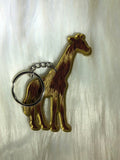 GIRAFFE KEYCHAIN -- Blue --