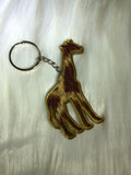 GIRAFFE KEYCHAIN -- Blue --