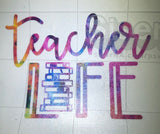 Teacher Decal -- car decal