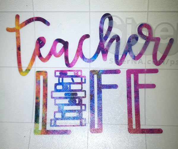 Teacher Decal -- car decal