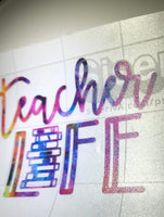 Teacher Decal -- car decal