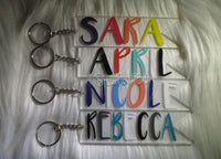 Personalized Name Keychains