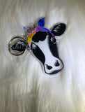 Cow Keychain